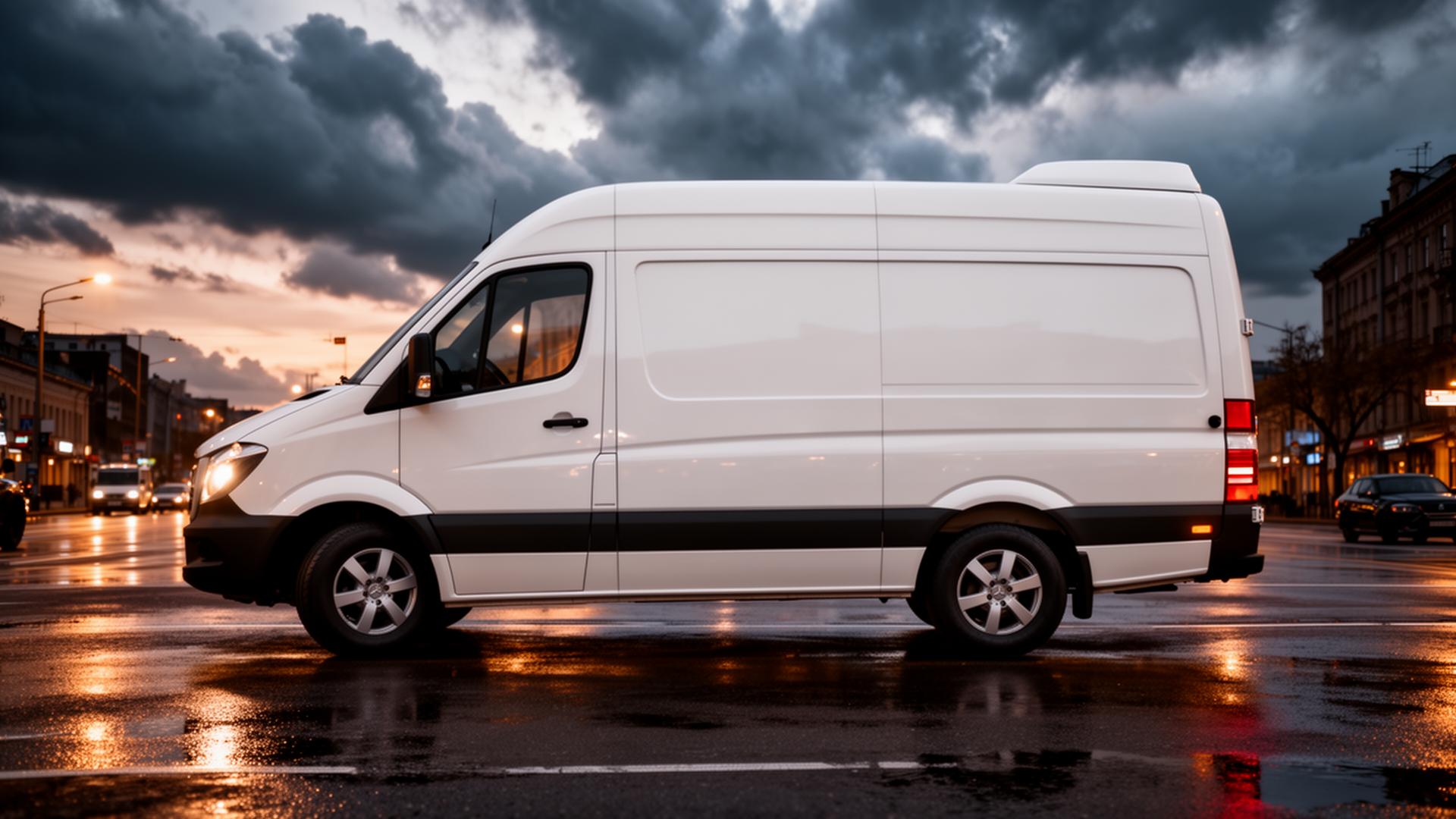 SHOOPA Mercedes Sprinter moving van